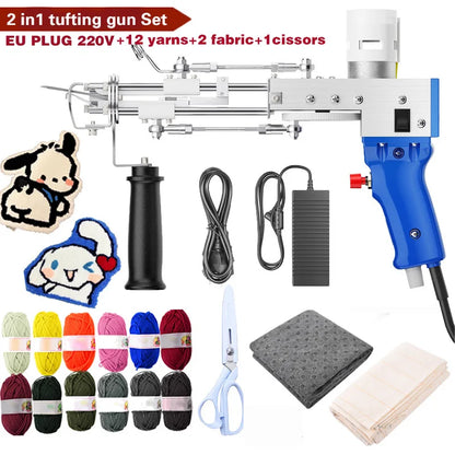 2 in 1 Tufting  loop/ cut pile